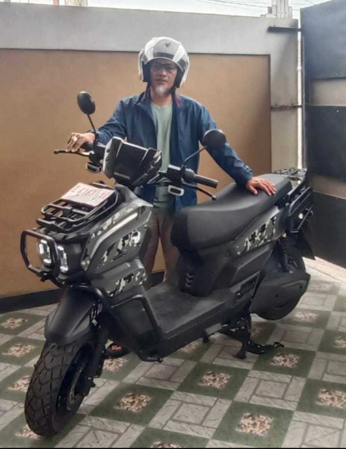 Torsi Ganas di Motor Listrik? Tyranno Semeru Gray Buktikan Bisa Nanjak Jalan Cijapati Garut–Majalaya Tanpa Takut Kedodoran